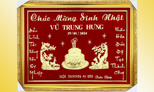 Khánh vàng chúc thọ 40| khanhvangngocmy.com