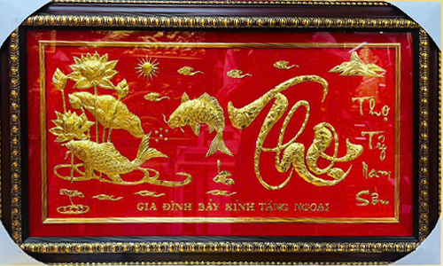 Khánh vàng chúc thọ 50| khanhvangngocmy.com