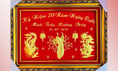 Khánh vàng đám cưới 25| khanhvangngocmy.com