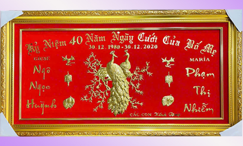 Khánh vàng đám cưới 45| khanhvangngocmy.com