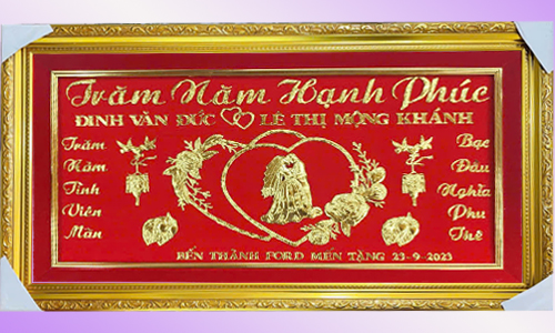 Khánh vàng đám cưới 50| khanhvangngocmy.com